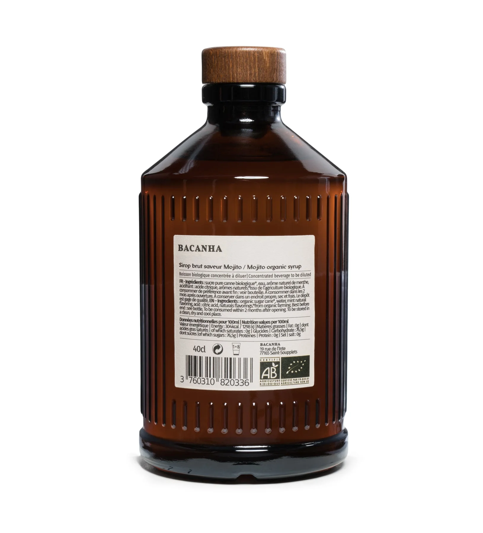 Syrop Bacanha o smaku mojito [ORGANIC] - Image 3