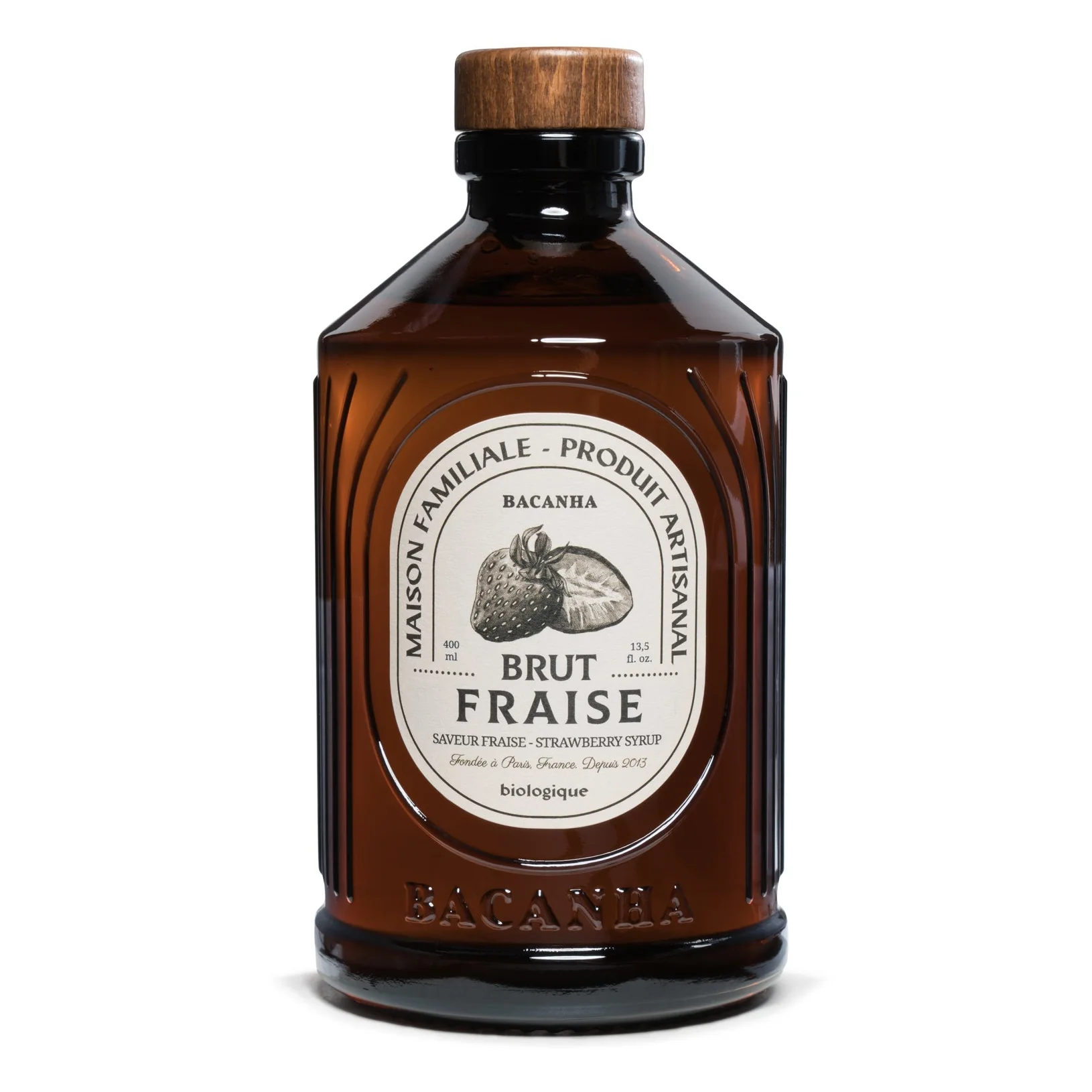 Syrop Bacanha o smaku truskawkowym [ORGANIC]