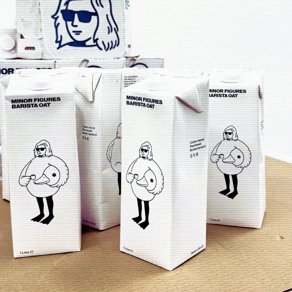 Napój Roślinny Minor Figures Barista Oat Owsiany 6 x 1L - Image 4