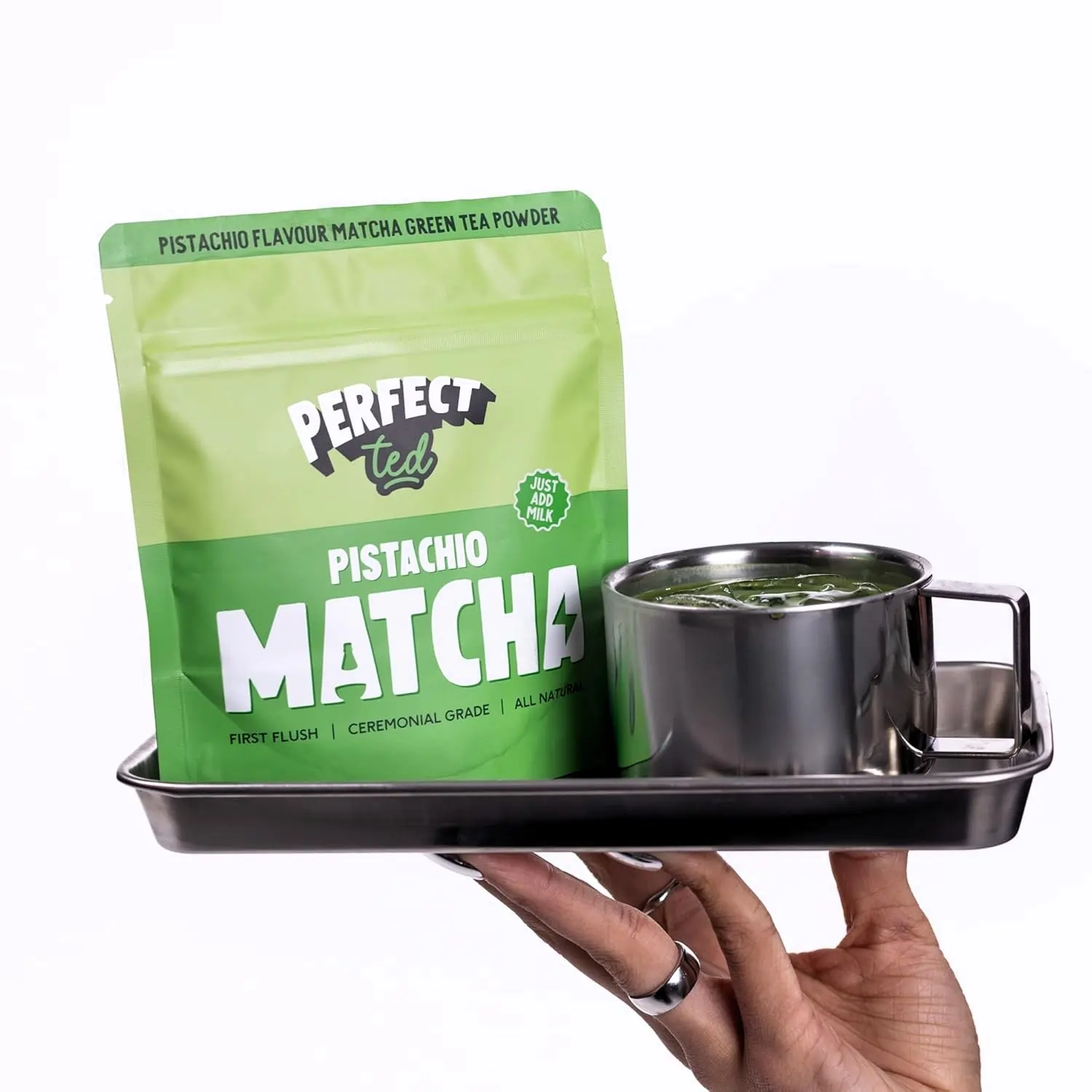 PerfectTed Matcha ceremonialna pistacjowa 75 g - Image 6