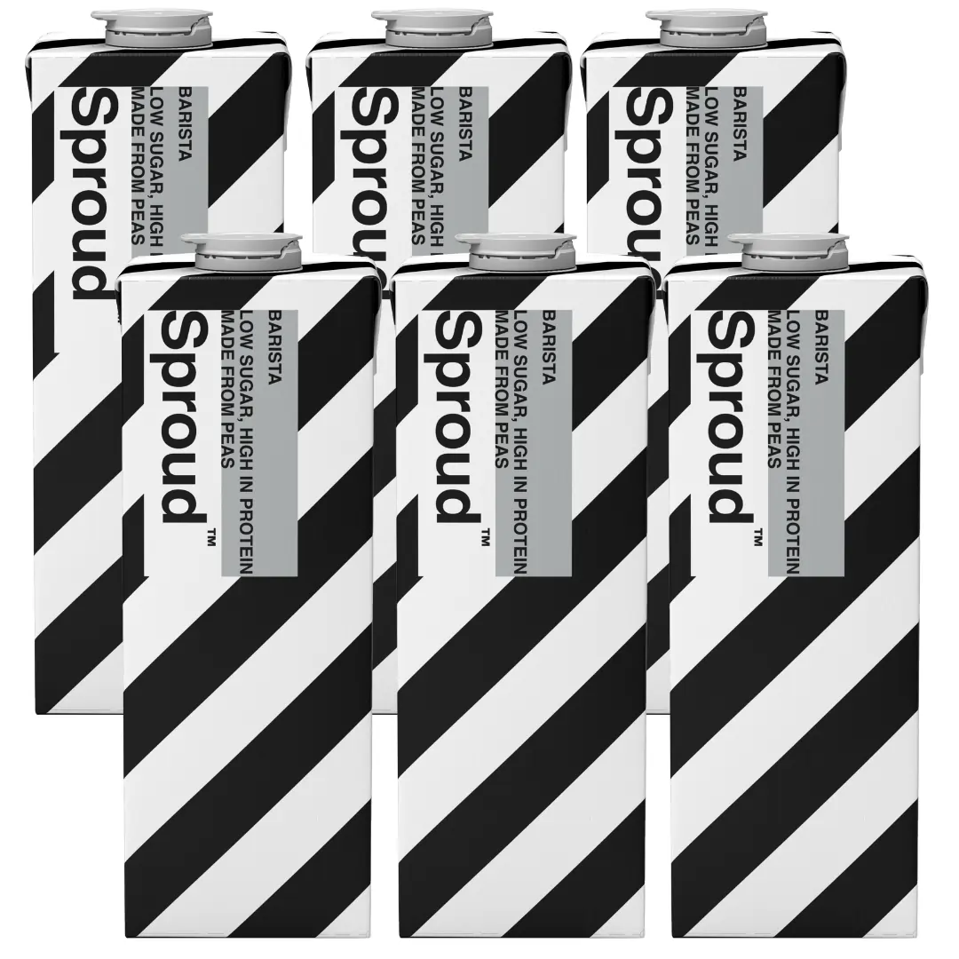 Sproud Barista napój roślinny z żółtego grochu 6 x 1L