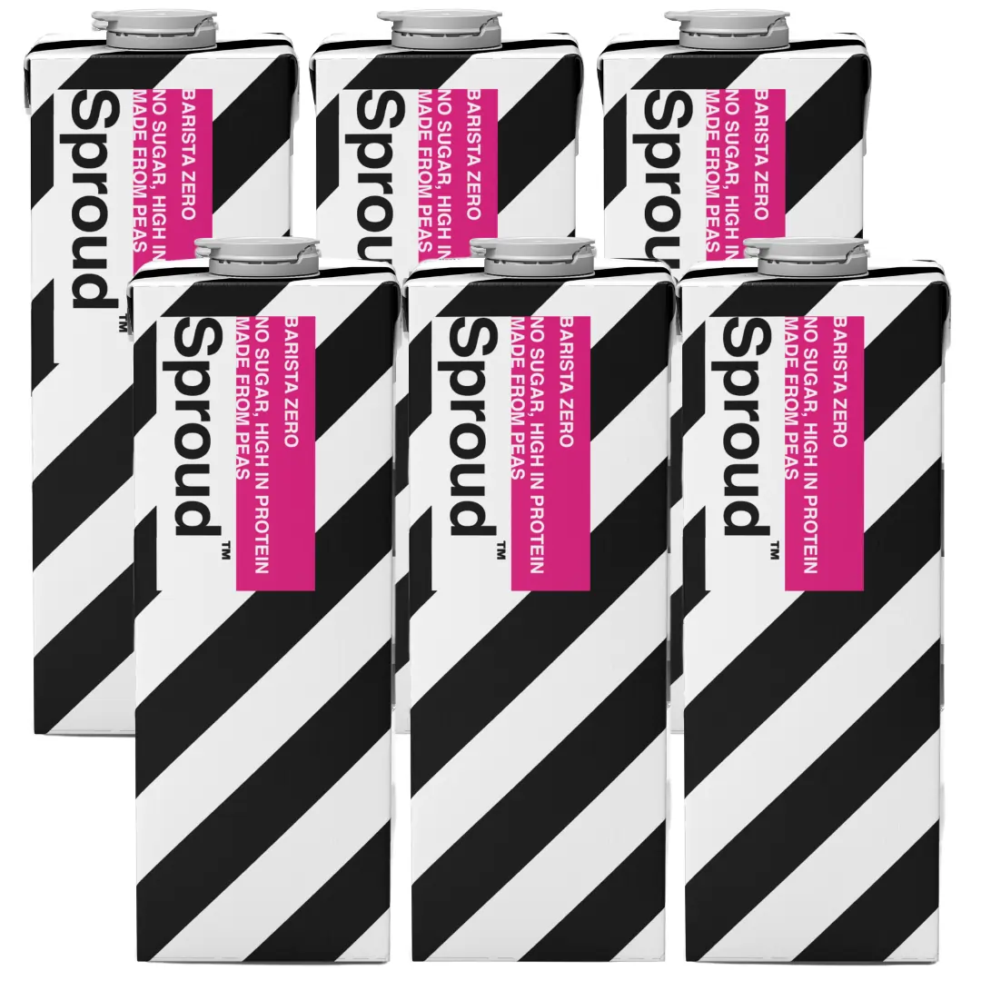 Sproud Barista Zero napój roślinny z żółtego grochu 6 x 1L